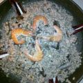 Orzotto con radicchio di Treviso e mazzancolle