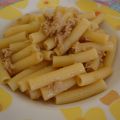 Pasta col tonno in bianco