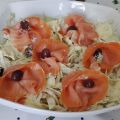 Insalata di finocchi con salmone e olive[...]