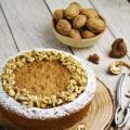 Torta di fichi e noci senza zucchero