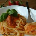 Spaghettini al pomodoro crudo