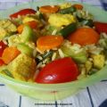 Insalata di riso con tacchino alla curcuma,[...]