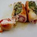 Involtini di tacchino con speck e fontina