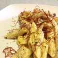 Penne agli sfilacci di cavallo e zafferano