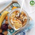 Granola al cous cous, cocco e semi di girasole