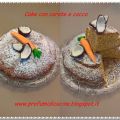 Cake con carote e cocco