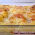 POLENTA AL FORNO CON POMODORI E MOZZARELLA