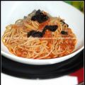 Spaghetti tonno e olive