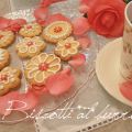 Biscotti di pasta frolla al burro, decorati.