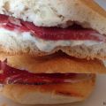 Il panino del single...gorgonzola e speck