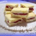 Tranci di Pan di Spagna salato