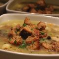 Zuppa di funghi e patate