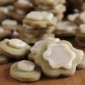 Biscotti al tè matcha e mandorle
