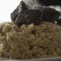 risotto con crema di scampi e cubi di tonno al[...]