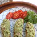 Bruschette con crema di fave