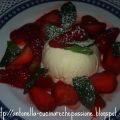 Semifreddo al kefir,ricotta e fragole