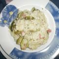 RISOTTO CON ZUCCHINE E SALSICCIA