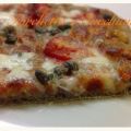 Pizza in teglia croccante al grano arso