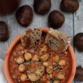 Zuppa di ceci e castagne