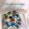 TORTA PISTA DI MACCHININE