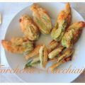 Gran fritto di fiori di zucca e zucchine in[...]