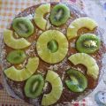 TORTA ANANAS E KIWI