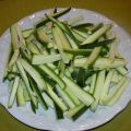 Bastoncini di zucchine fritte