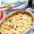 Gratin di cavolfiore in salsa mornay