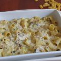 Pasticcio saporito di mezze maniche
