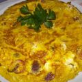 FRITTATA WURSTEL,ZUCCHINE E RICOTTA