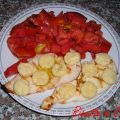 Petti di Pollo con Pomodori e Snack Grok