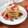 Pancakes di banana e avena