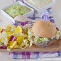 Burger di funghi con mayo di avocado senza[...]