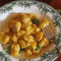Giovedì gnocchi di zucca e i suoi condimenti
