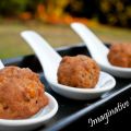 Tris di polpette afrodisiache