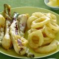 Fritto misto di cipollotti e cipolle fresche