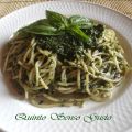 Spaghetti al pesto genovese