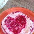 BEET LAYER VELVET PANCAKE