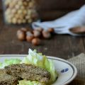 Veg burger con nocciole e lenticchie