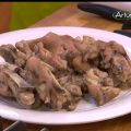 Zampetti fritti con porri all'arancia