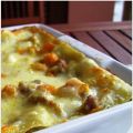 Lasagne con zucca e salsiccia