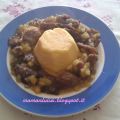 polenta con funghi e patate