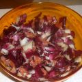Insalata di radicchio e salmone