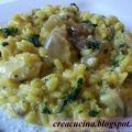 RISOTTO GIALLO CON FUNGHI PORCINI