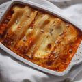 Cannelloni con crema di zucca e ricotta
