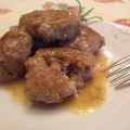 Polpettine aromatiche con salsa al limone