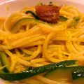 Spaghetti zucchine ed alici al profumo di limone