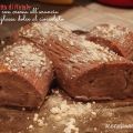 Tronchetto al cioccolato con crema all'arancia