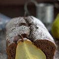Torta al cacao e pere