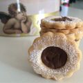 Occhi di bue al cioccolato